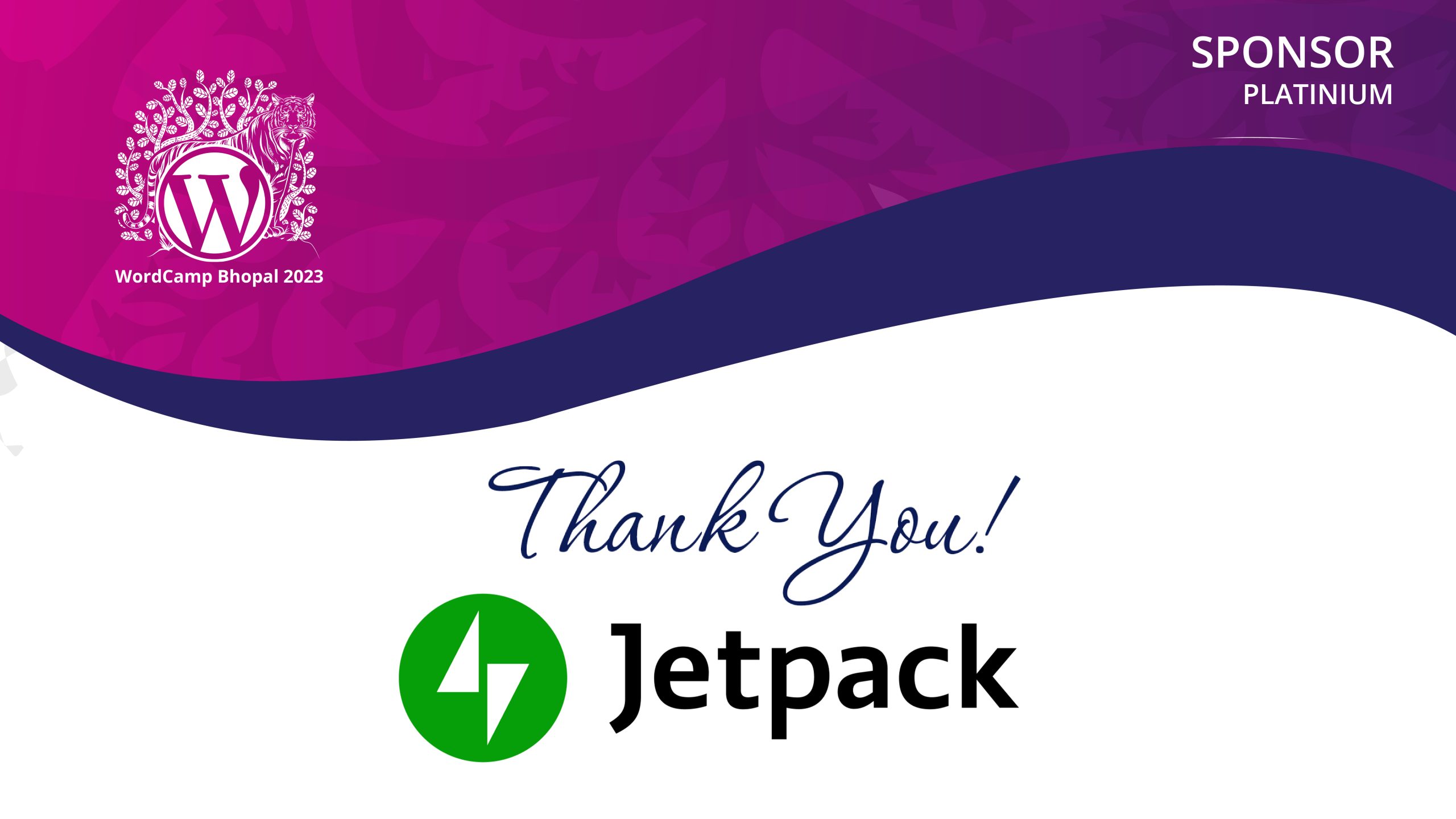JetPack Joins us as a Platinum Sponsor!