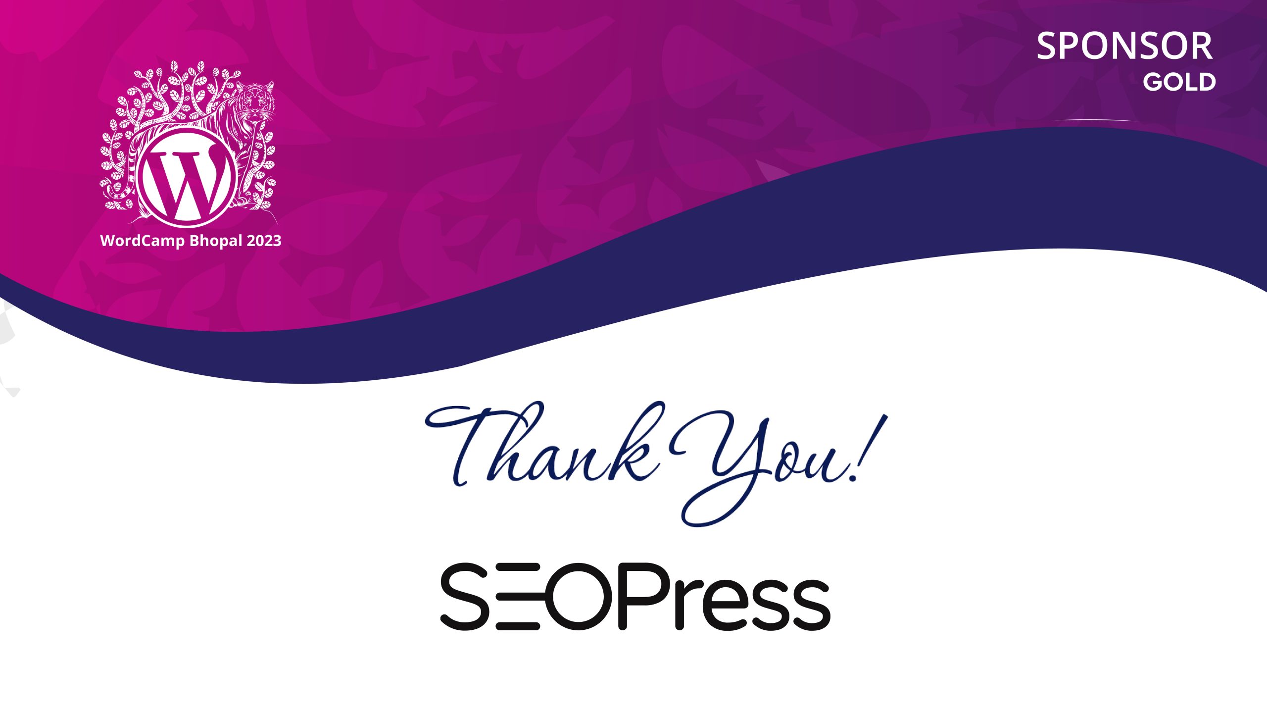 SEOPress Joins us as a Gold Sponsor!