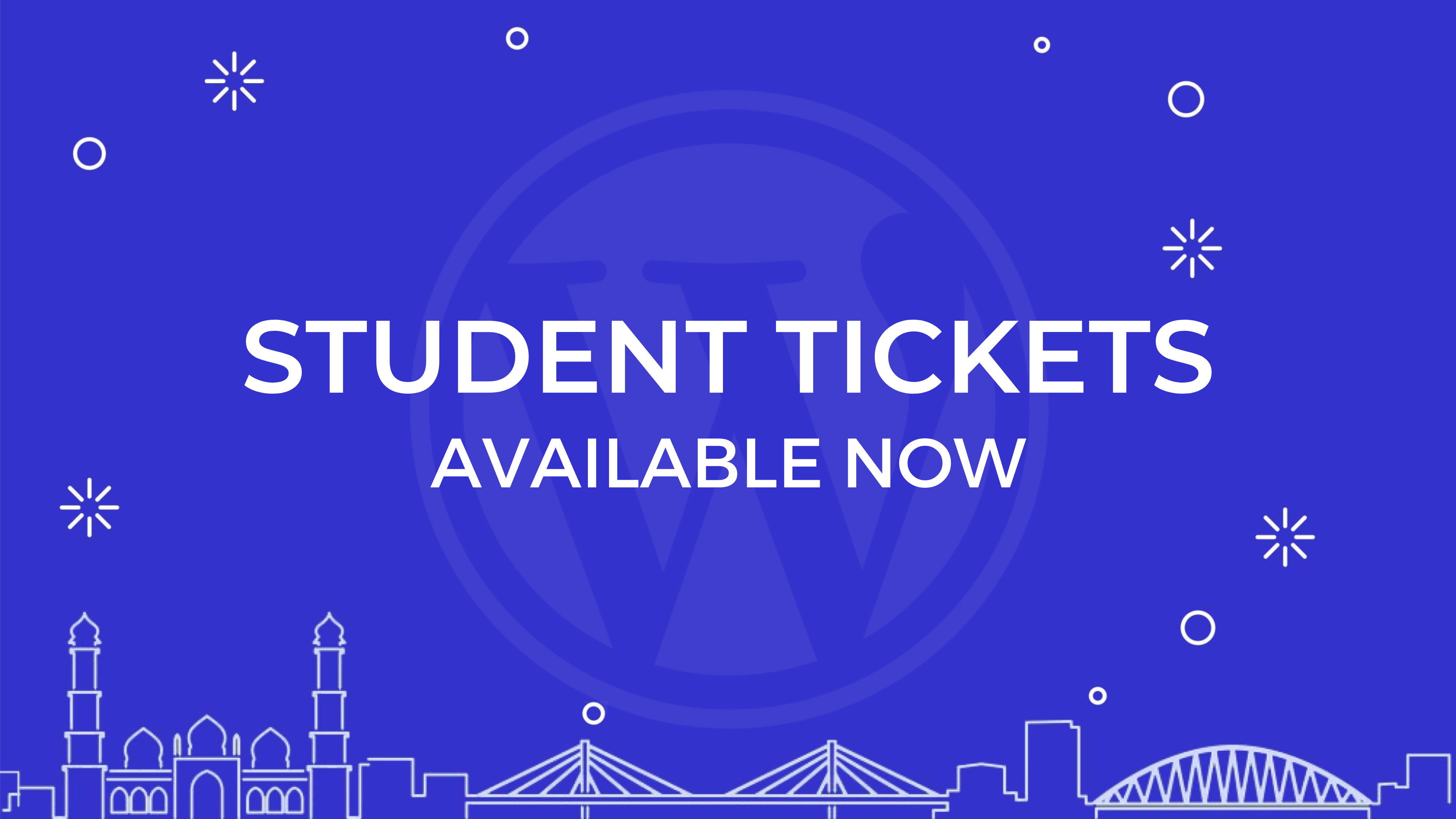 Student Tickets Available Now!