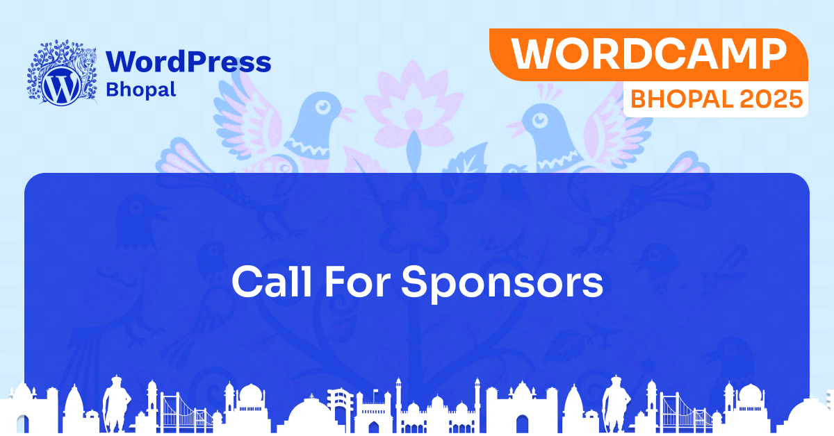Call for Sponsors