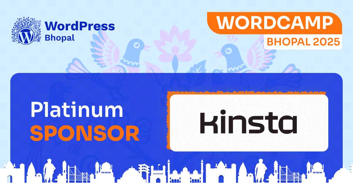 Thank You Kinsta For Joining us as a Platinum Sponsor!