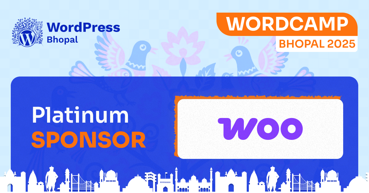 Thank you WooCommerce For Joining us as a Platinum Sponsor! 