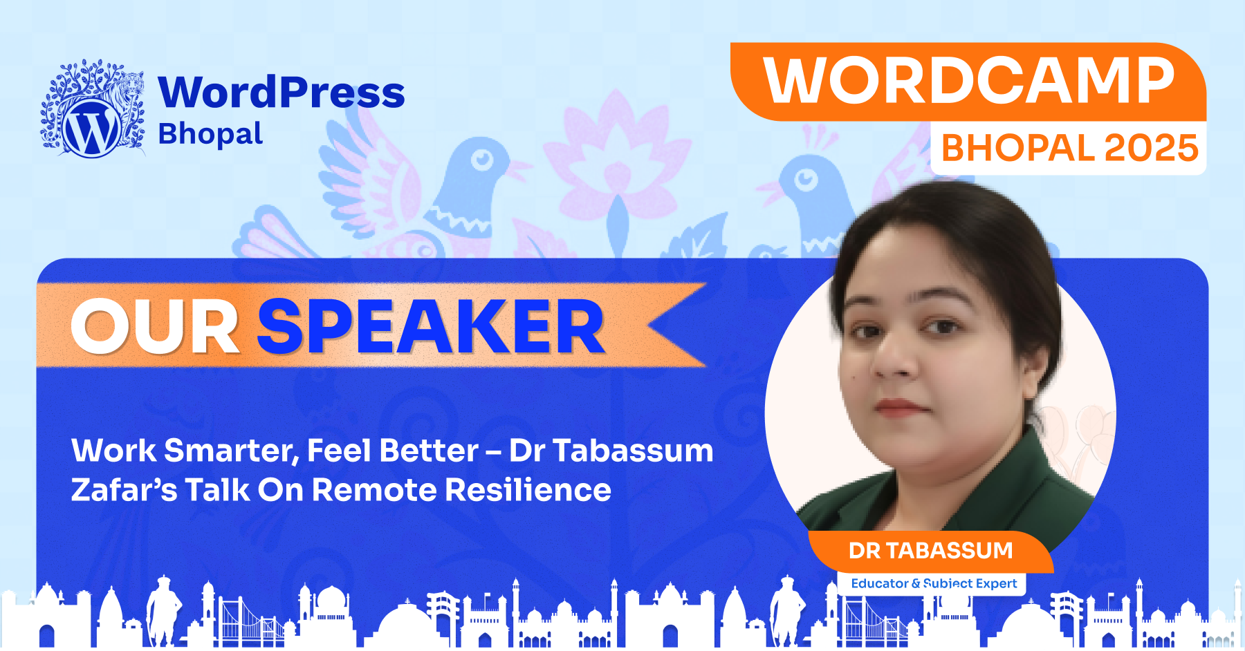 Work Smarter, Feel Better – Dr Tabassum Zafar’s Talk on Remote Resilience