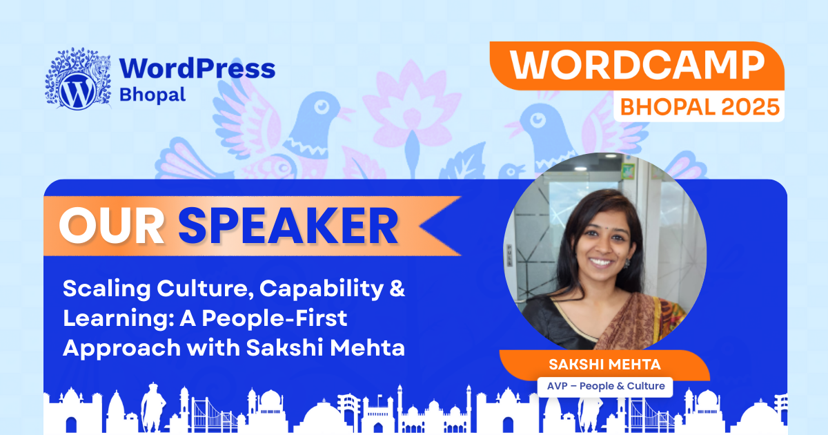 Scaling Culture, Capability & Learning: A People-First Approach with Sakshi Mehta