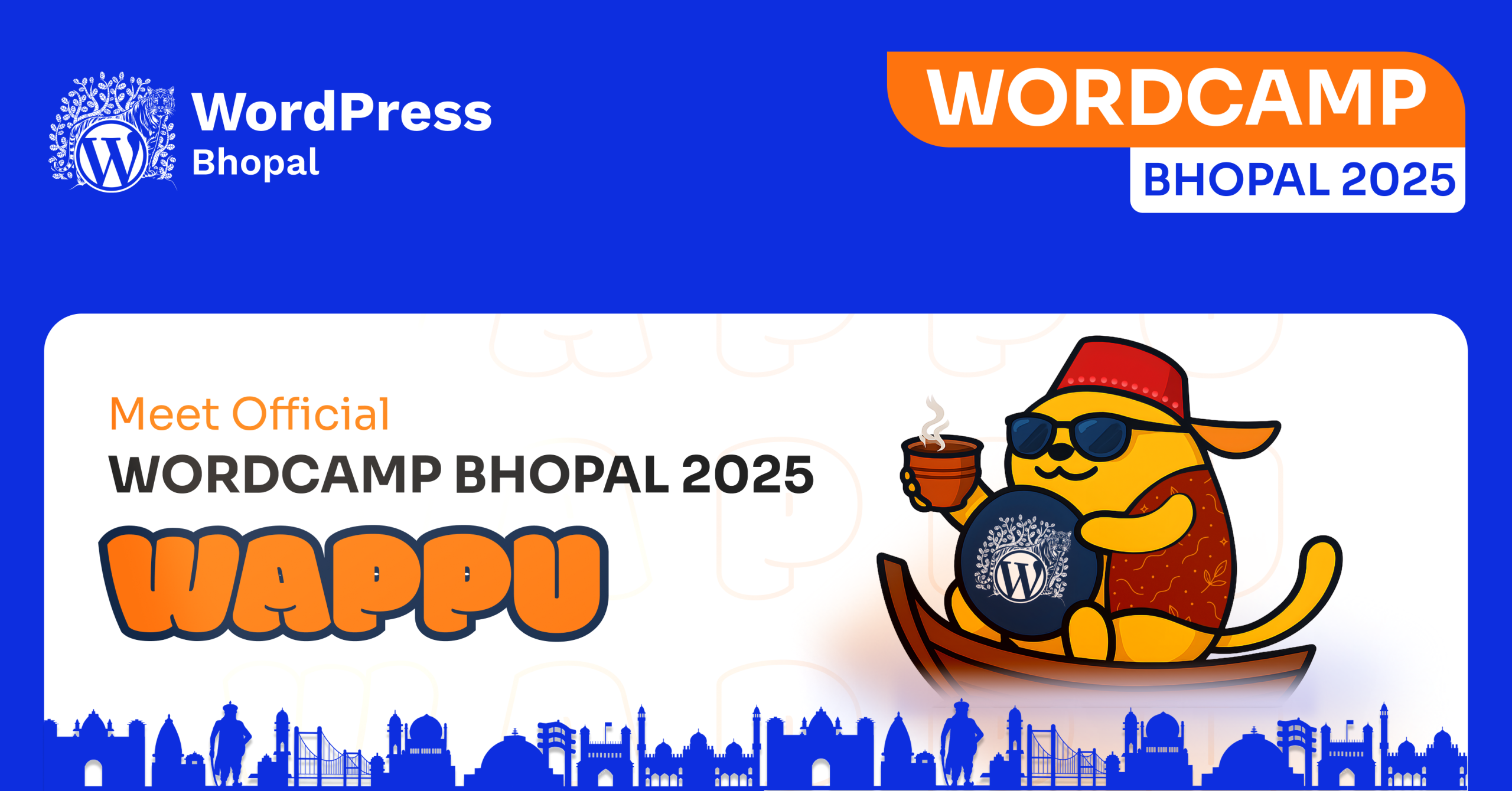 Meet Our Official WordCamp Bhopal 2025 Wappu!